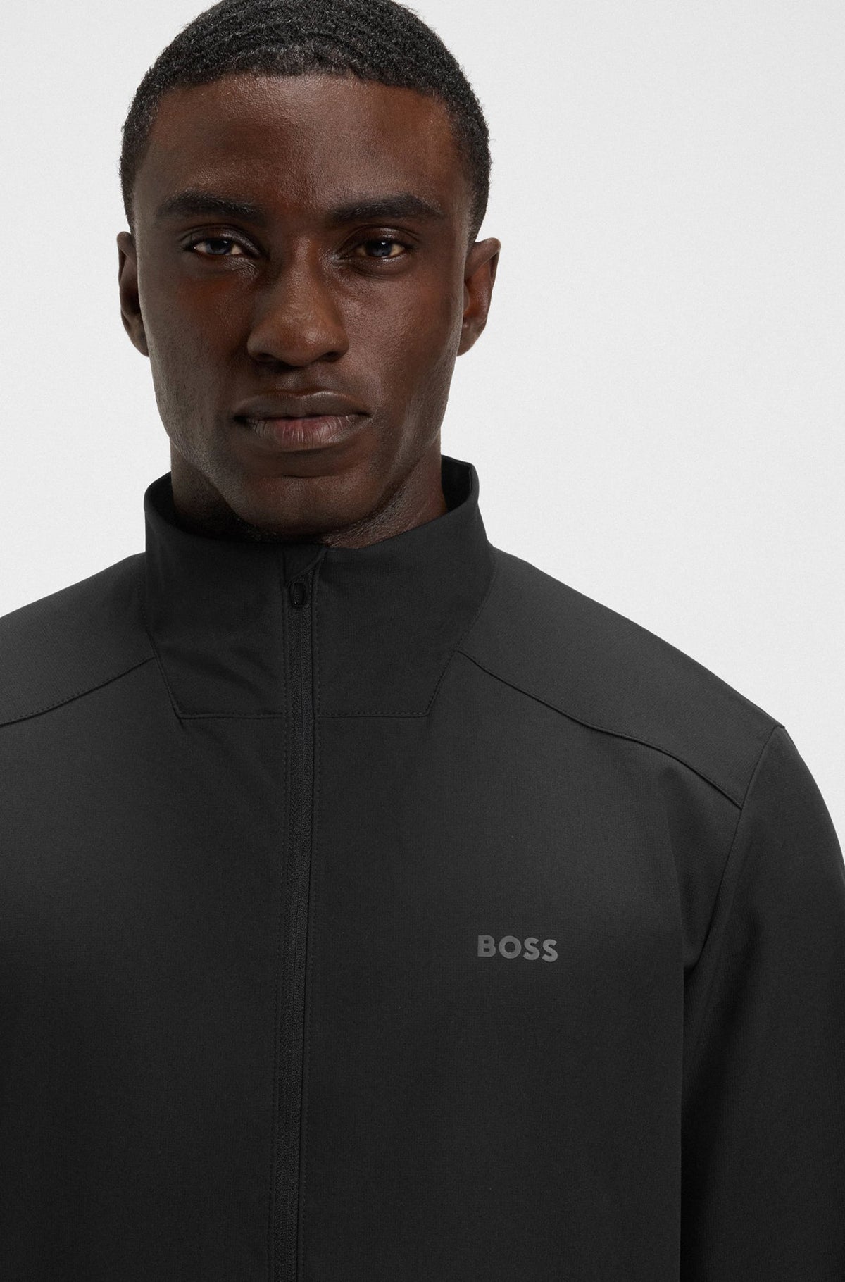 Coupe-vent mi-saison pour homme par HUGO BOSS | 50541297 Noir | Boutique Vvög, vêtements mode pour homme et femme