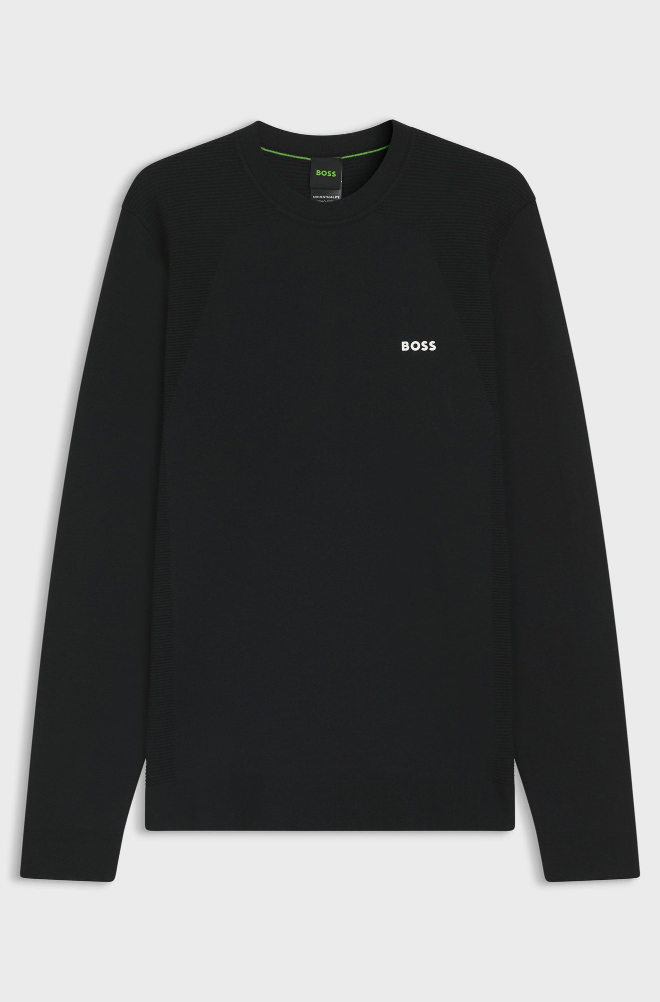 Tricot toutes saisons pour homme par HUGO BOSS | 50541944 Noir | Boutique Vvög, vêtements mode pour homme et femme