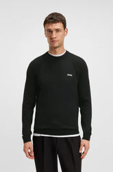 Tricot toutes saisons pour homme par HUGO BOSS | 50541944 Noir | Boutique Vvög, vêtements mode pour homme et femme