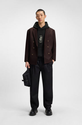 Coton ouaté pour homme par HUGO BOSS | 50542399 Noir | Boutique Vvög, vêtements mode pour homme et femme