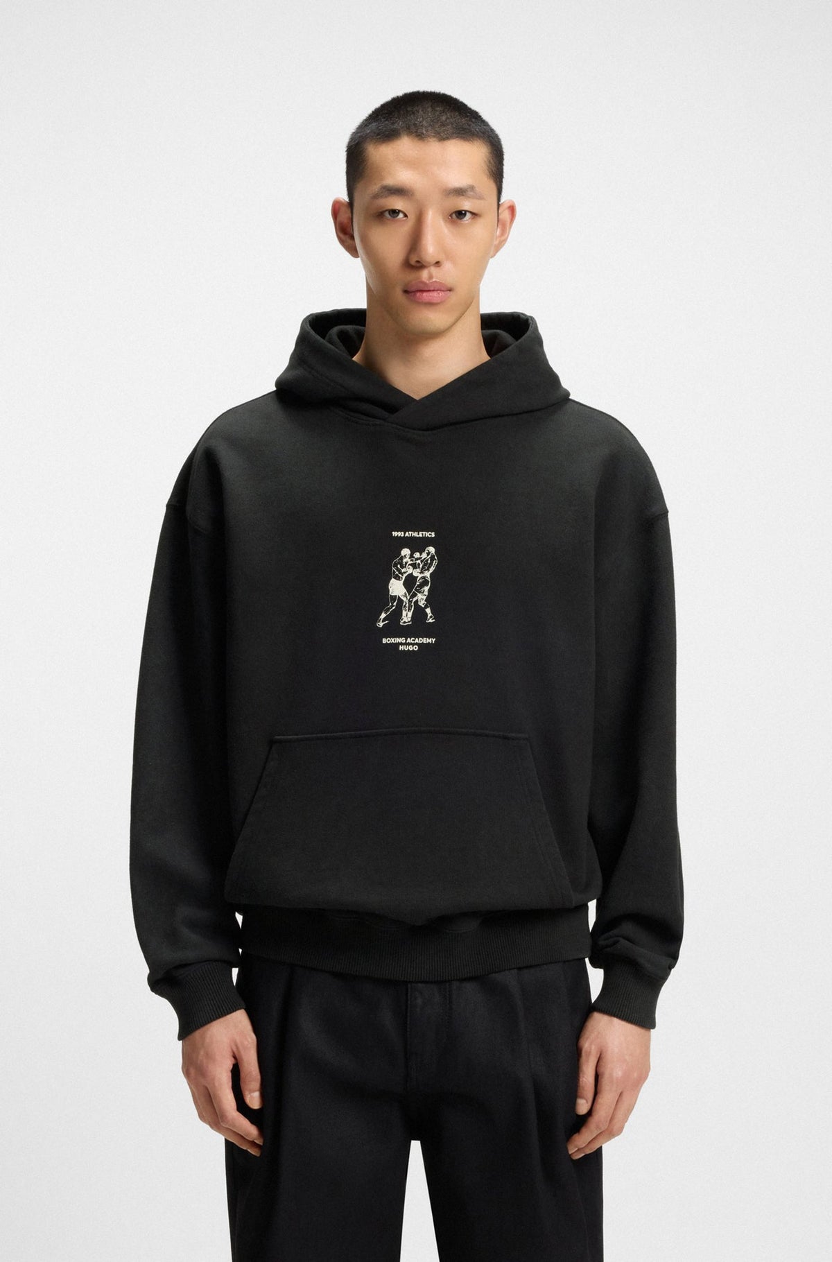 Coton ouaté pour homme par HUGO BOSS | 50542399 Noir | Boutique Vvög, vêtements mode pour homme et femme