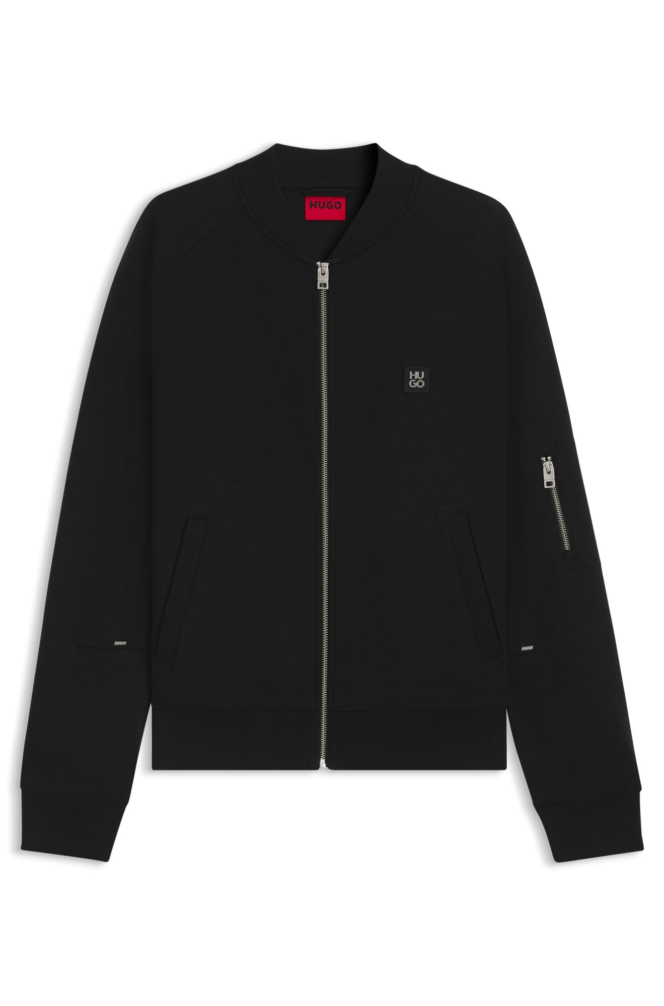 Coupe-vent mi-saison pour homme par HUGO BOSS | 50542590 Noir | Boutique Vvög, vêtements mode pour homme et femme