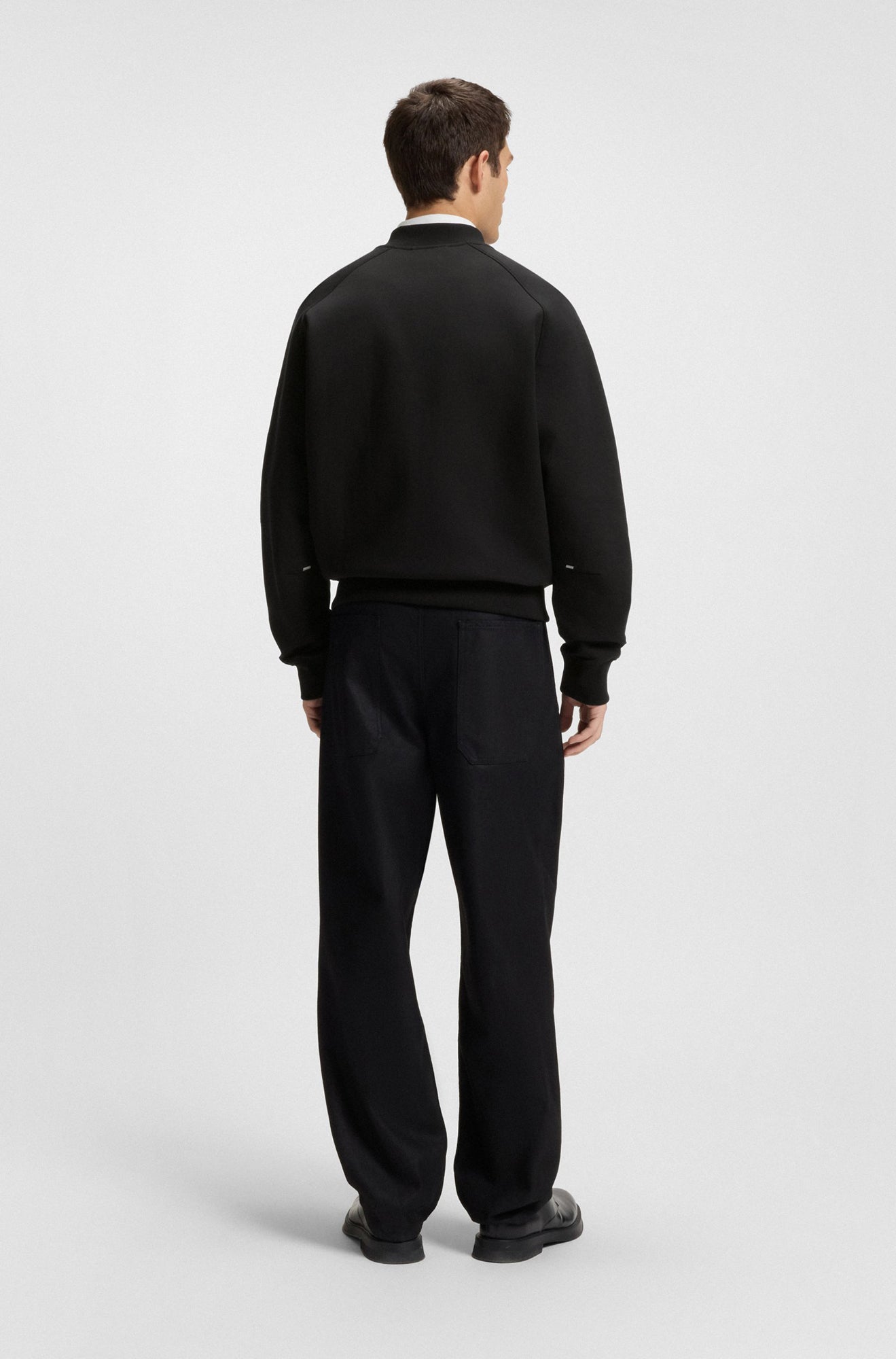 Coupe-vent mi-saison pour homme par HUGO BOSS | 50542590 Noir | Boutique Vvög, vêtements mode pour homme et femme
