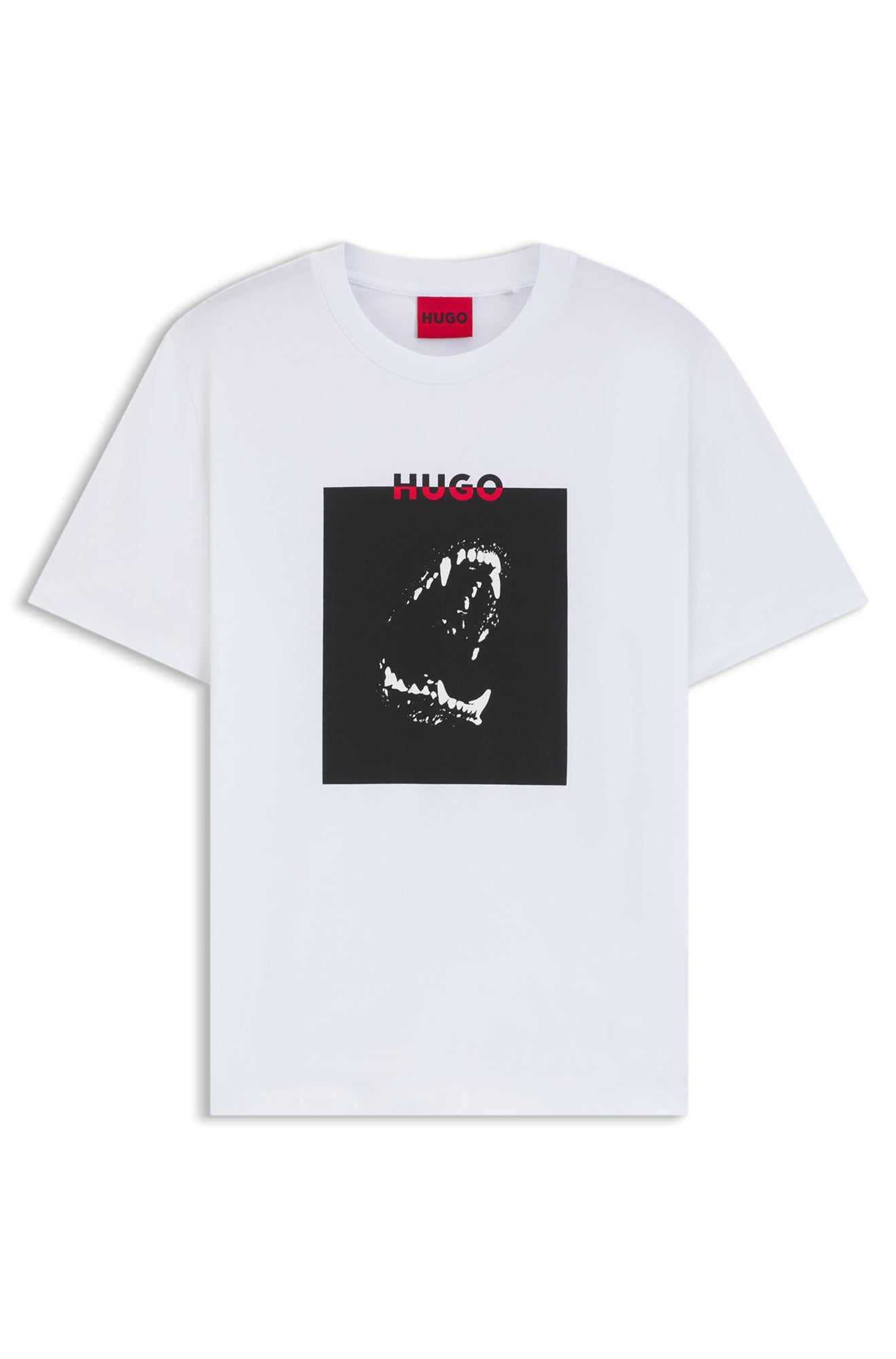 T-Shirt pour homme par HUGO BOSS | 50542734 Blanc | Boutique Vvög, vêtements mode pour homme et femme