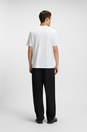 T-Shirt pour homme par HUGO BOSS | 50542734 Blanc | Boutique Vvög, vêtements mode pour homme et femme