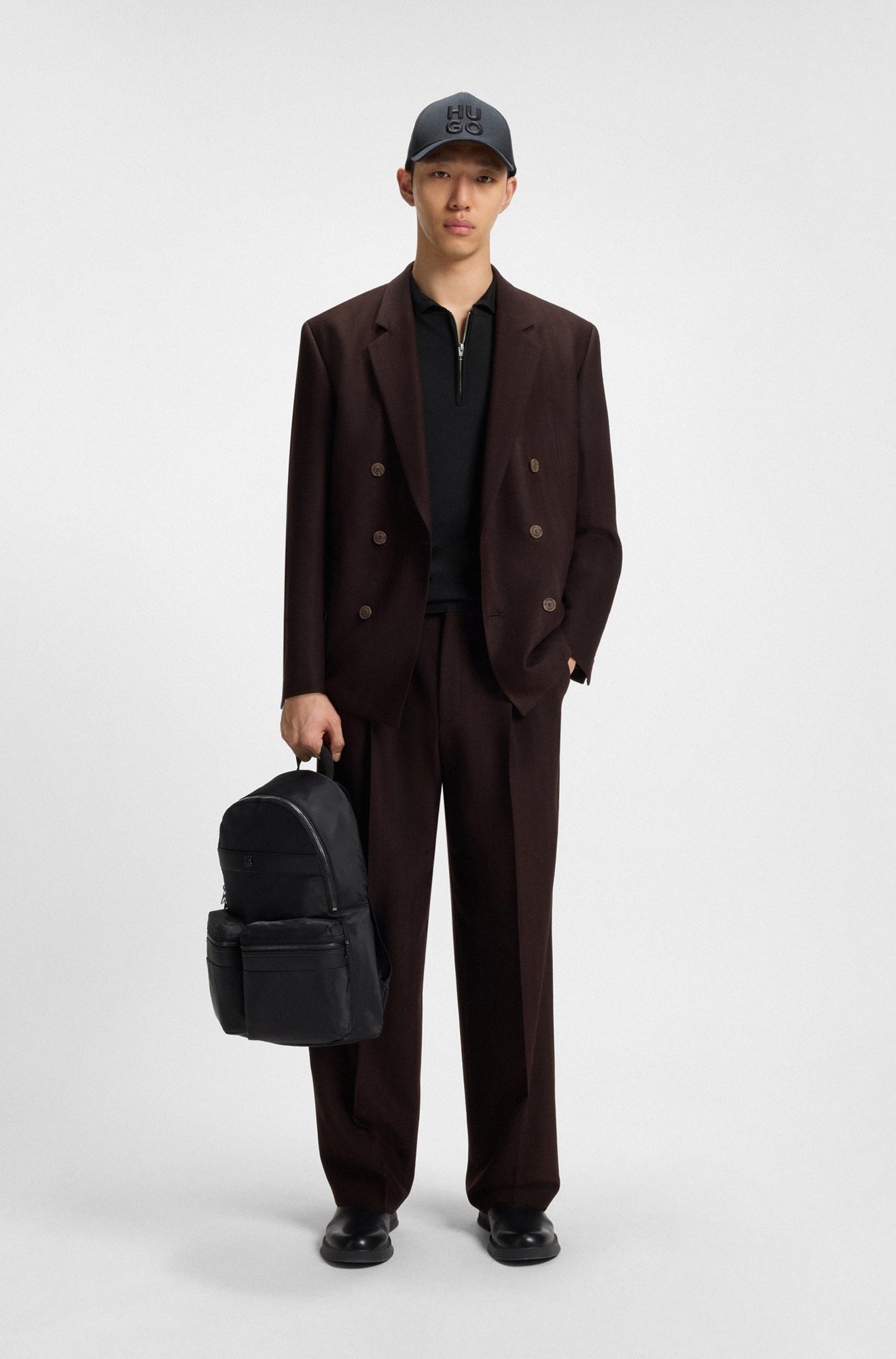 Polo sport pour homme par HUGO BOSS | 50542750 Noir | Boutique Vvög, vêtements mode pour homme et femme