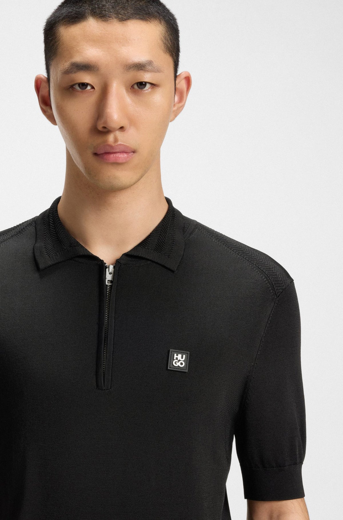 Polo sport pour homme par HUGO BOSS | 50542750 Noir | Boutique Vvög, vêtements mode pour homme et femme