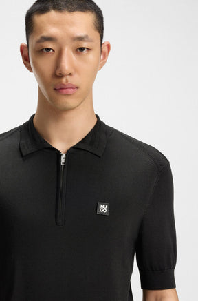 Polo sport pour homme par HUGO BOSS | 50542750 Noir | Boutique Vvög, vêtements mode pour homme et femme