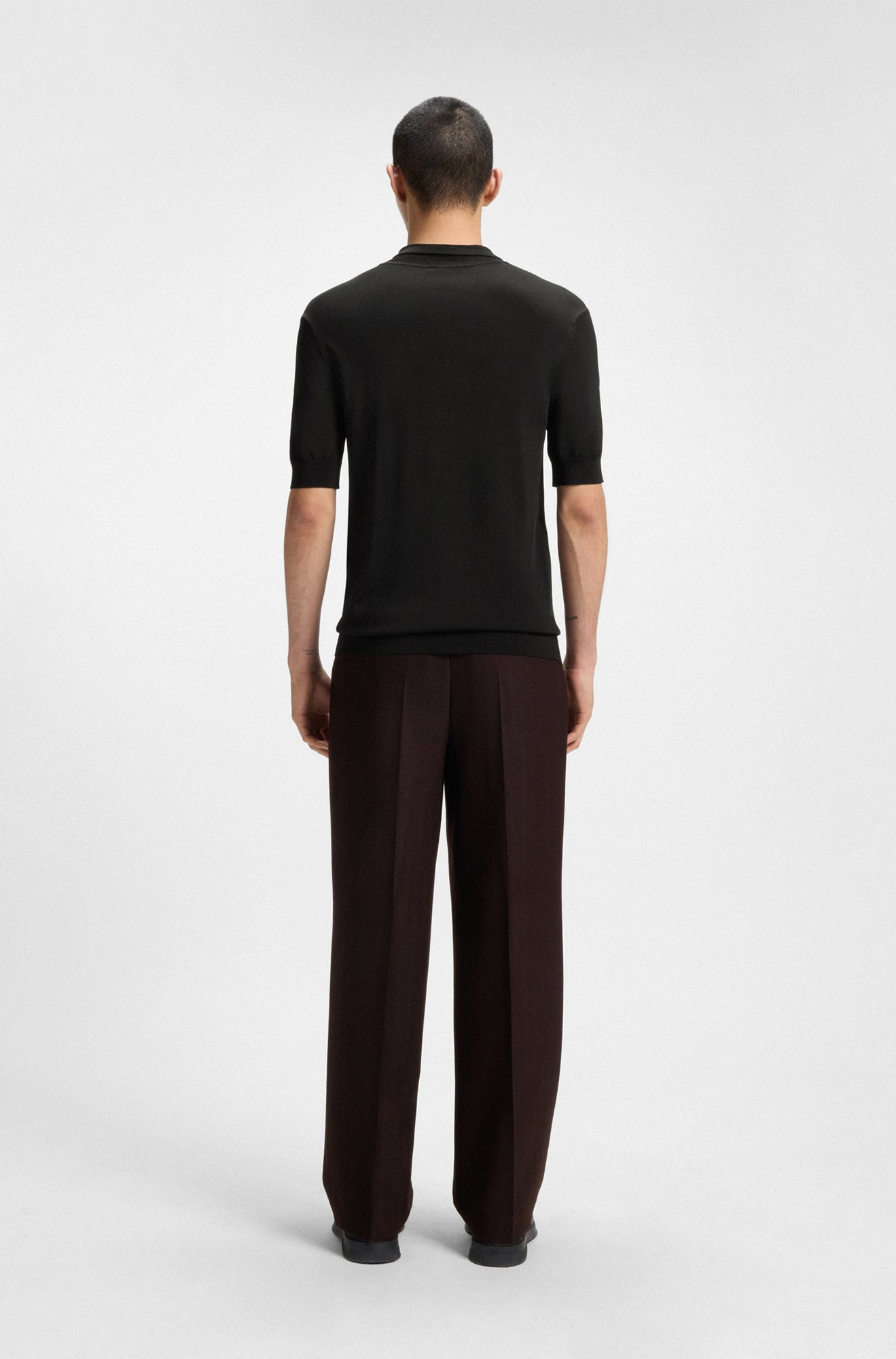 Polo sport pour homme par HUGO BOSS | 50542750 Noir | Boutique Vvög, vêtements mode pour homme et femme