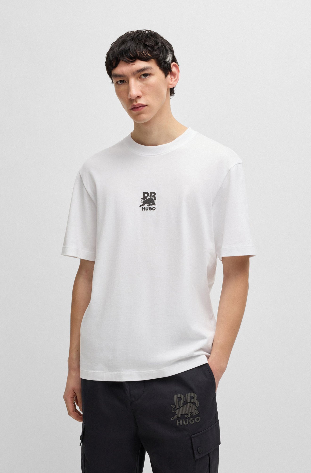 Tシャツ・カットソー BOSS Men T-shirt White 50499334 100 50542766_100_b9d3d3ac-b249-