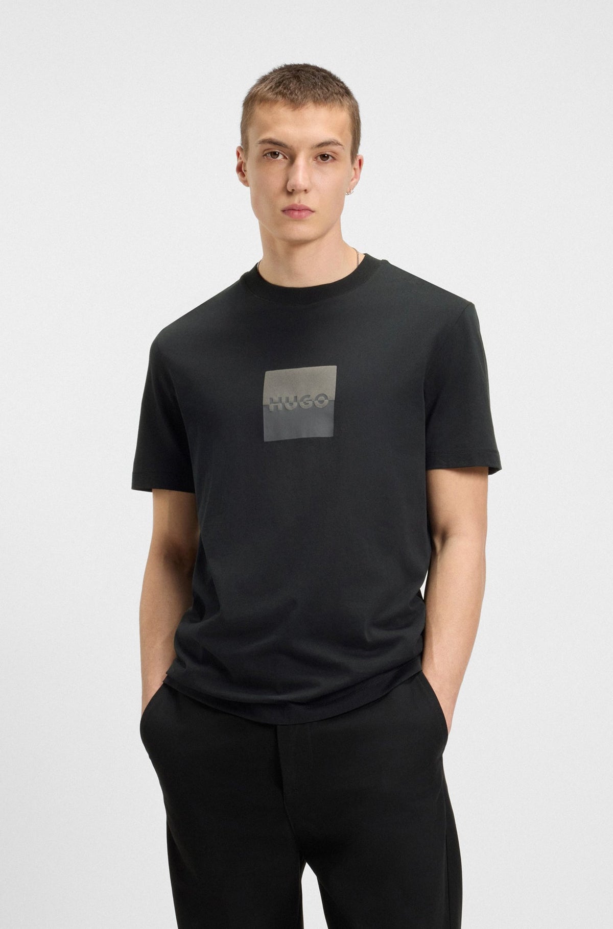 Polo sport pour homme par HUGO BOSS | 50542784 Noir | Boutique Vvög, vêtements mode pour homme et femme