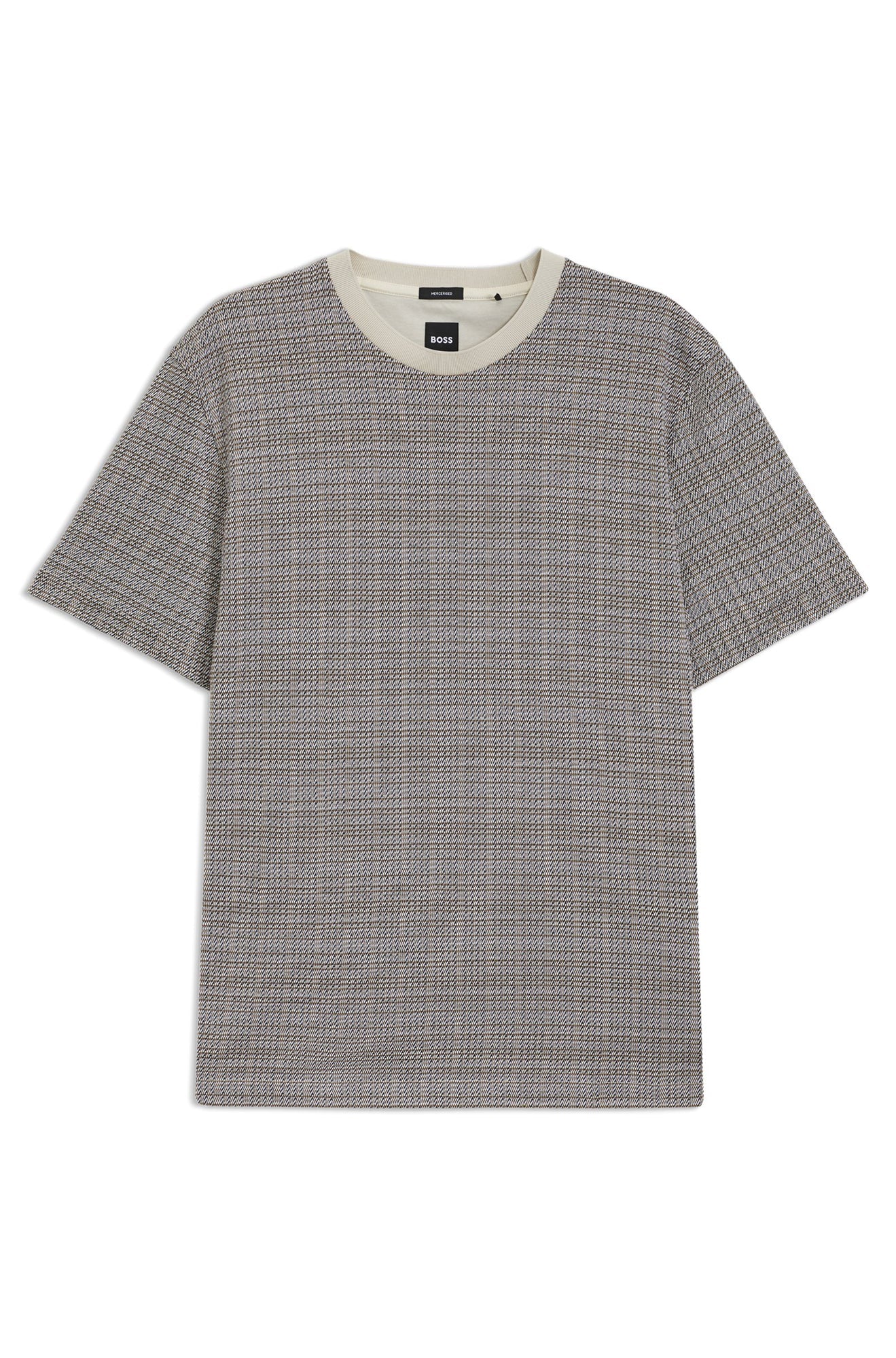 Chandail manches courtes sport pour homme par HUGO BOSS | 50543401 Blanc | Boutique Vvög, vêtements mode pour homme et femme