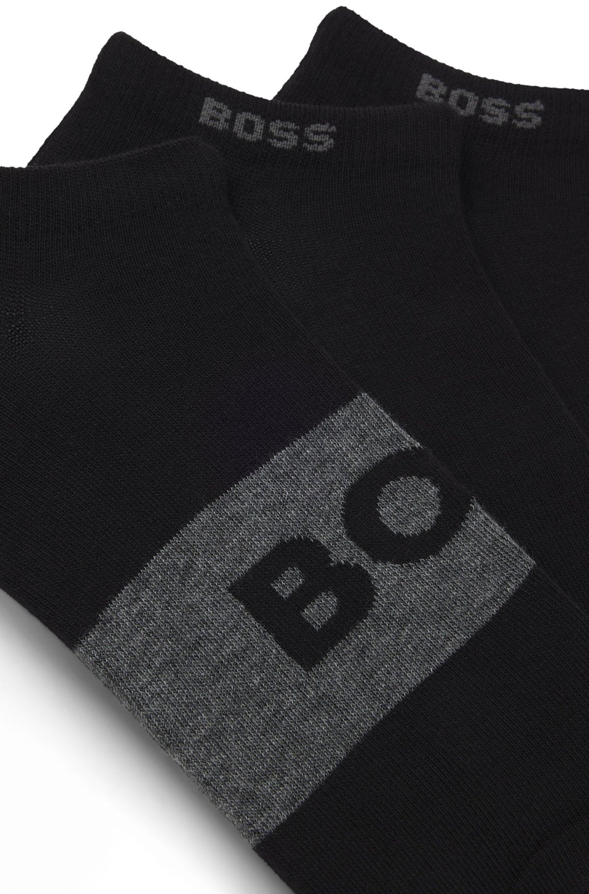 Paquet de 3 paires de bas pour homme par HUGO BOSS | 50543482 Noir | Boutique Vvög, vêtements mode pour homme et femme