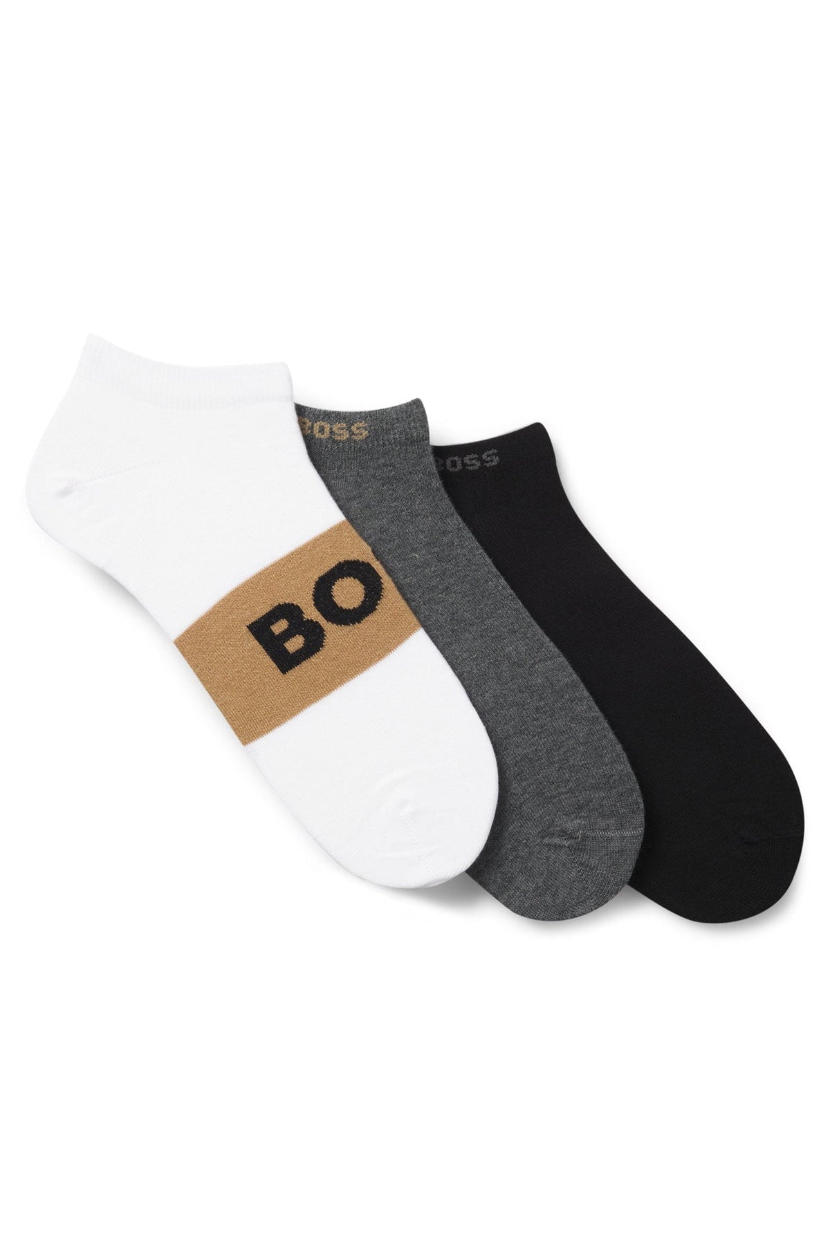 Paquet de 3 paires de bas pour homme par HUGO BOSS | 50543482 Divers | Boutique Vvög, vêtements mode pour homme et femme