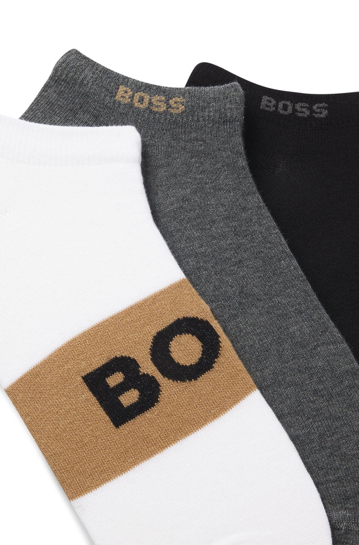 Paquet de 3 paires de bas pour homme par HUGO BOSS | 50543482 Divers | Boutique Vvög, vêtements mode pour homme et femme