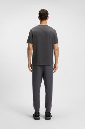T-Shirt pour homme par HUGO BOSS | 50543808 Gris Foncé | Boutique Vvög, vêtements mode pour homme et femme