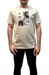 T-Shirt pour homme par HUGO BOSS | 50543901 Blanc ouvert | Boutique Vvög, vêtements mode pour homme et femme