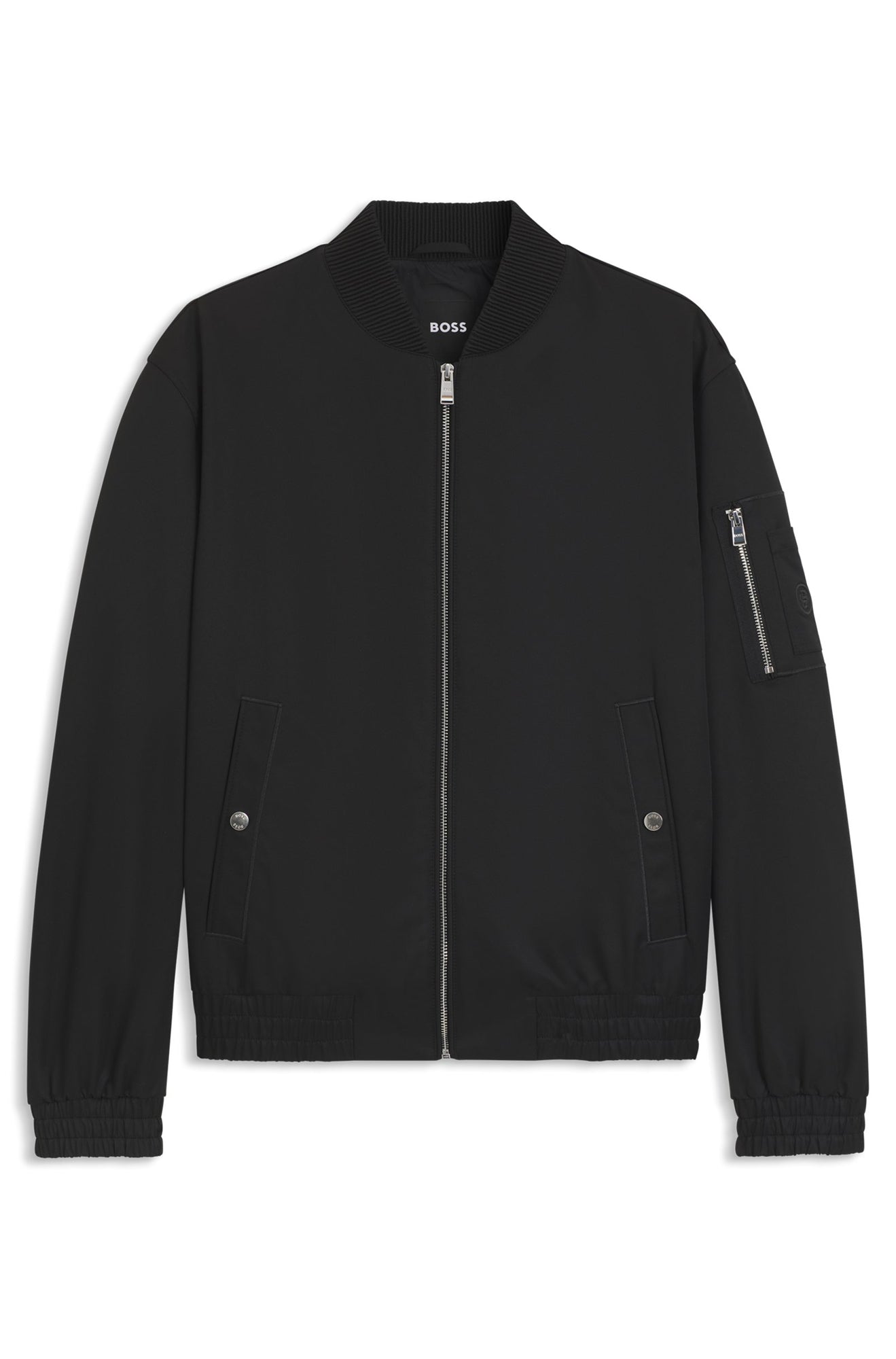 Coupe-vent mi-saison pour homme par HUGO BOSS | 50544097 Noir | Boutique Vvög, vêtements mode pour homme et femme