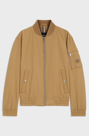 Coupe-vent mi-saison pour homme par HUGO BOSS | 50544097 Beige Moyen | Boutique Vvög, vêtements mode pour homme et femme