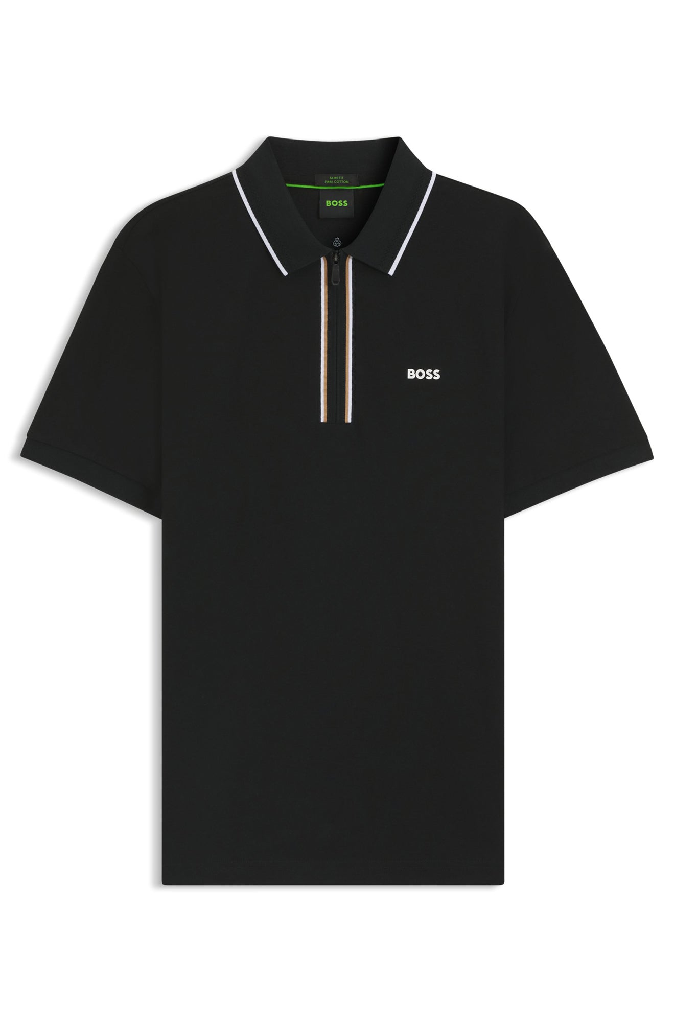 Polo sport pour homme par HUGO BOSS | 50544450 Noir | Boutique Vvög, vêtements mode pour homme et femme