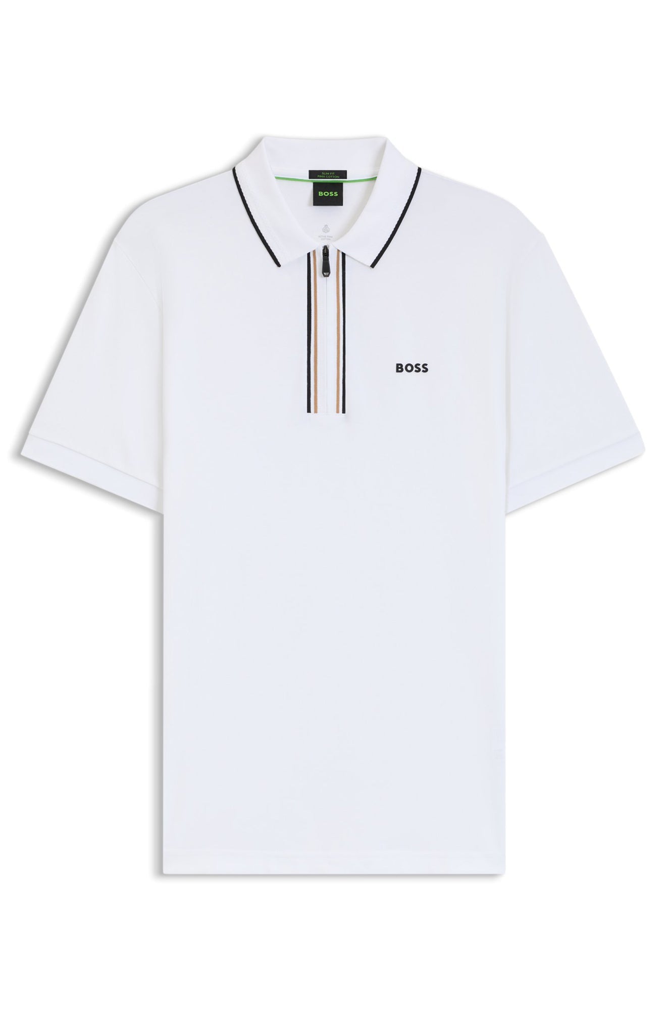 Polo sport pour homme par HUGO BOSS | 50544450 Blanc | Boutique Vvög, vêtements mode pour homme et femme