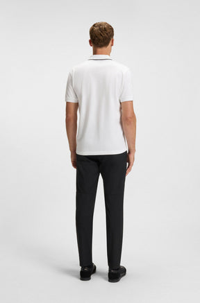 Polo sport pour homme par HUGO BOSS | 50544450 Blanc | Boutique Vvög, vêtements mode pour homme et femme