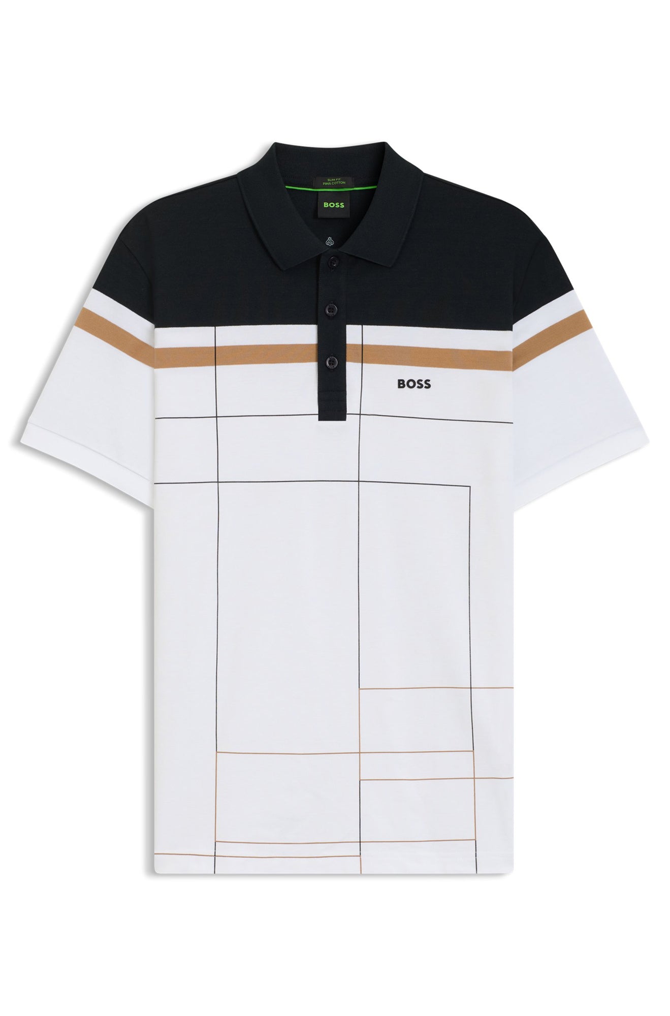 Polo sport pour homme par HUGO BOSS | 50544477 Blanc | Boutique Vvög, vêtements mode pour homme et femme