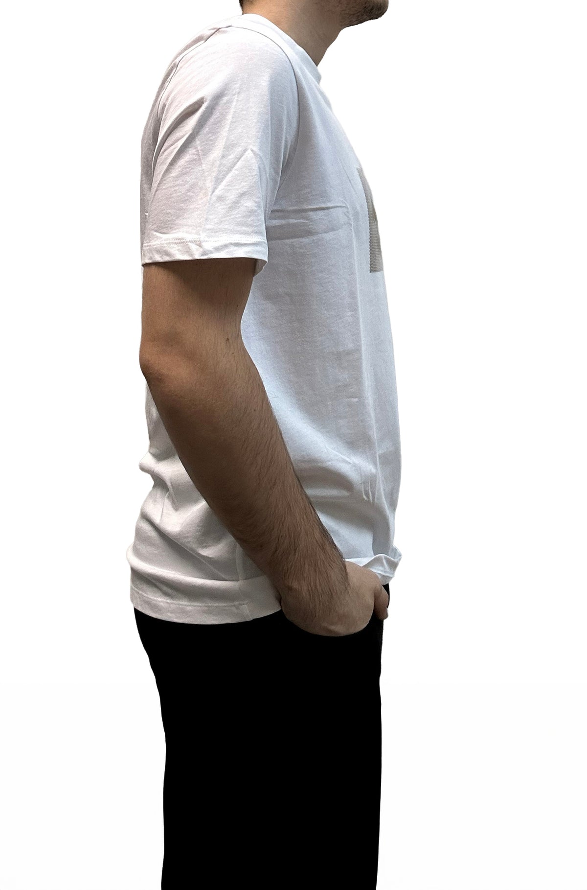 T-Shirt pour homme par HUGO BOSS | 50544496 Blanc | Boutique Vvög, vêtements mode pour homme et femme