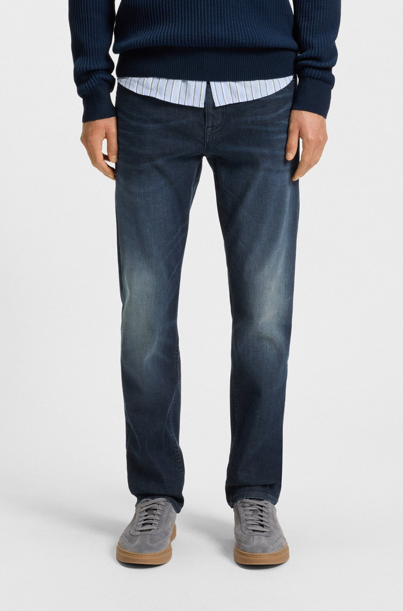 Jeans pour homme par HUGO BOSS | 50544642 Bleu Foncé | Boutique Vvög, vêtements mode pour homme et femme