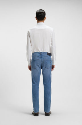 Jeans pour homme par HUGO BOSS | 50544918 Turquoise | Boutique Vvög, vêtements mode pour homme et femme