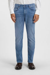 Jeans pour homme par HUGO BOSS | 50544918 Turquoise | Boutique Vvög, vêtements mode pour homme et femme