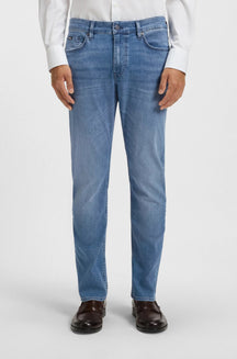 Jeans pour homme par HUGO BOSS | 50544918 Turquoise | Boutique Vvög, vêtements mode pour homme et femme
