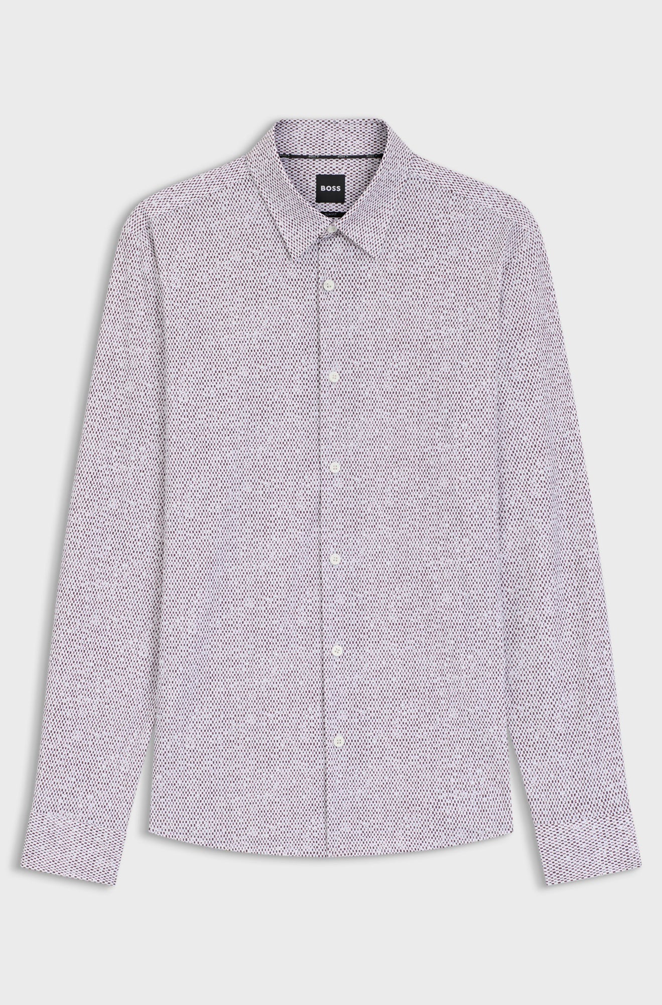 Chemise habillée pour homme par HUGO BOSS | 50545269 Brun Moyen | Boutique Vvög, vêtements mode pour homme et femme