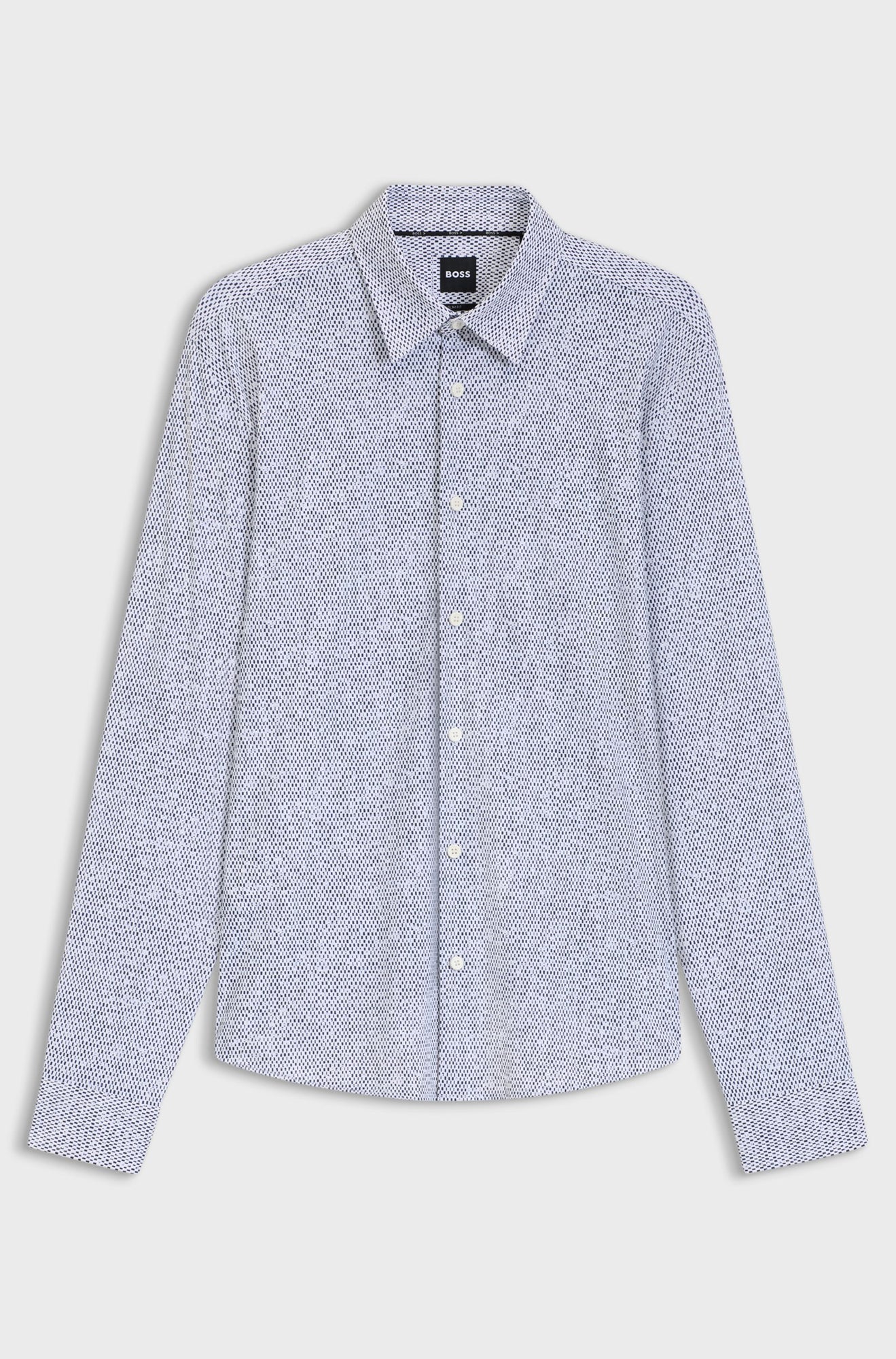 Chemise habillée pour homme par HUGO BOSS | 50545269 Marine | Boutique Vvög, vêtements mode pour homme et femme