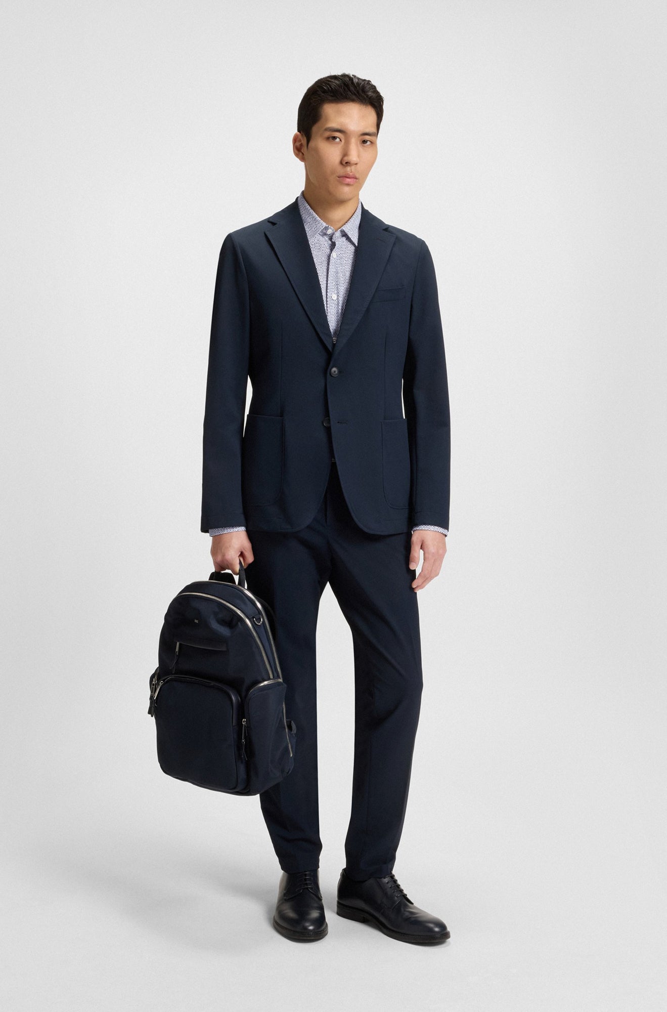 Chemise habillée pour homme par HUGO BOSS | 50545269 Marine | Boutique Vvög, vêtements mode pour homme et femme