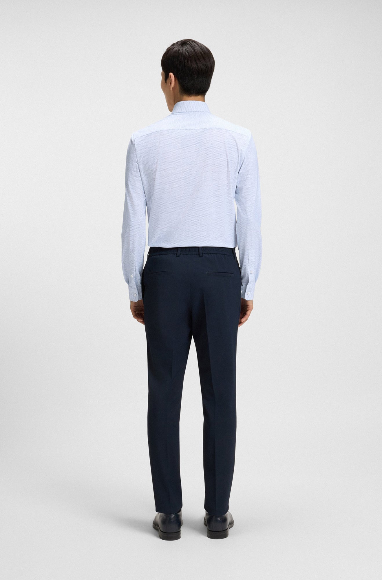Chemise manches longues habillée pour homme par HUGO BOSS | 50545269 Bleu Pastel | Boutique Vvög, vêtements mode pour homme et femme