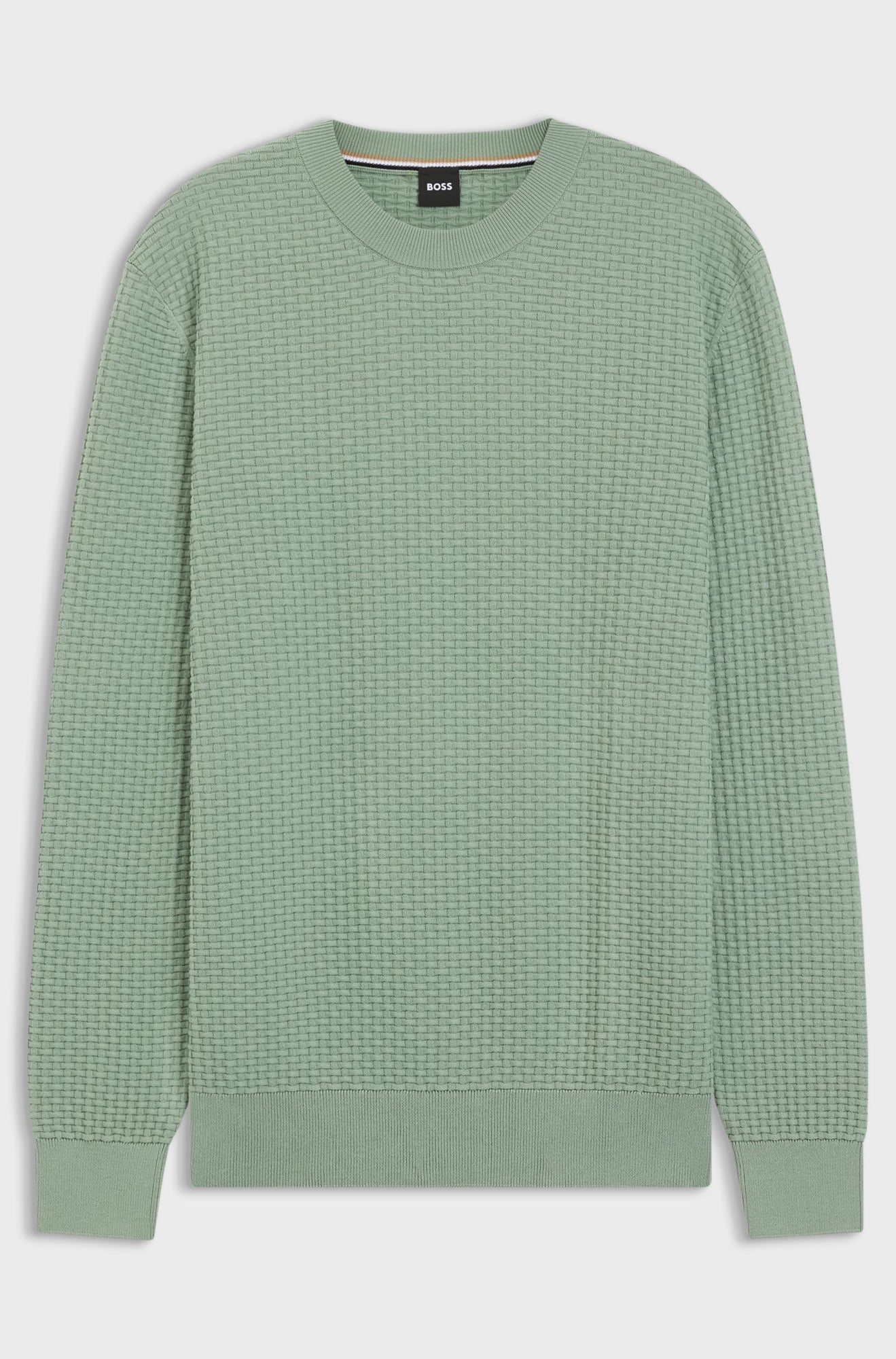 Tricot toutes saisons pour homme par HUGO BOSS | 50545283 Vert | Boutique Vvög, vêtements mode pour homme et femme