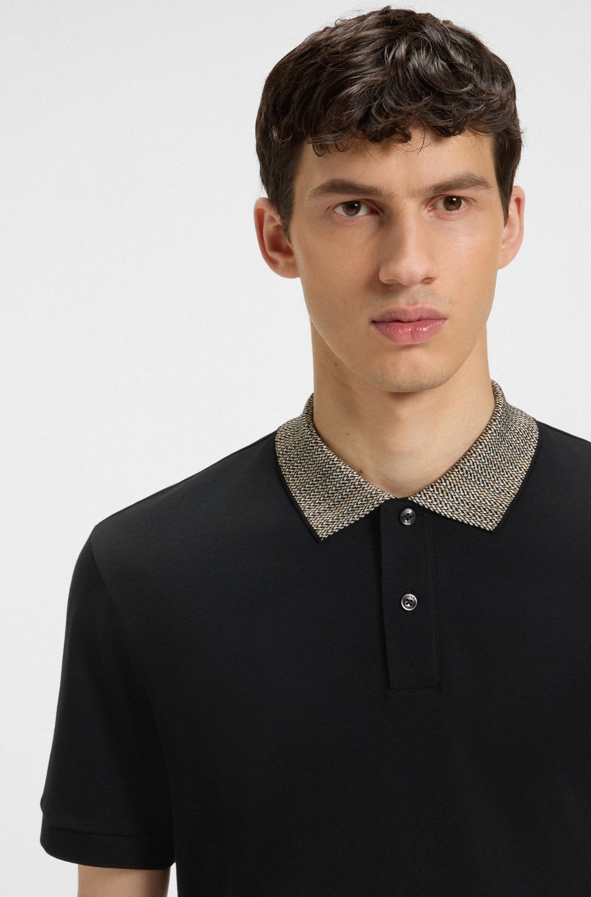 Polo sport pour homme par HUGO BOSS | 50545487 Noir | Boutique Vvög, vêtements mode pour homme et femme