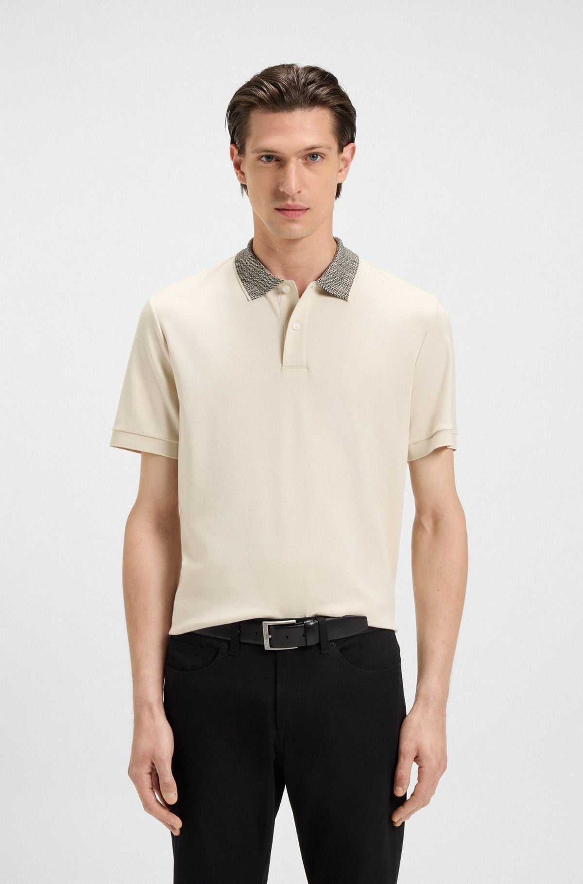 Polo sport pour homme par HUGO BOSS | 50545487 Blanc | Boutique Vvög, vêtements mode pour homme et femme