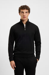 Chandail haut col pour homme par HUGO BOSS | 50545597 Noir | Boutique Vvög, vêtements mode pour homme et femme