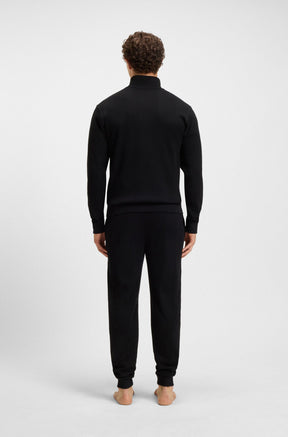 Chandail haut col pour homme par HUGO BOSS | 50545597 Noir | Boutique Vvög, vêtements mode pour homme et femme
