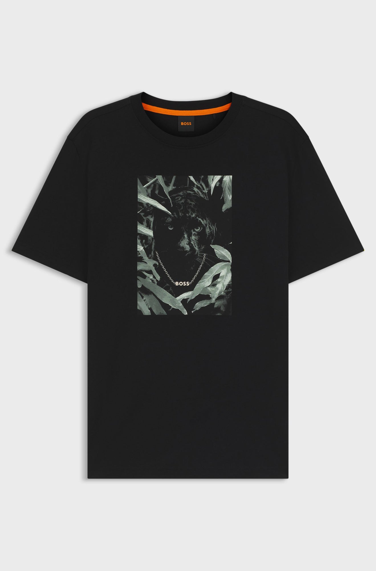T-Shirt pour homme par HUGO BOSS | 50546362 Noir | Boutique Vvög, vêtements mode pour homme et femme