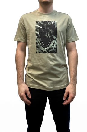 T-Shirt pour homme par HUGO BOSS | 50546362 Vert ouvert | Boutique Vvög, vêtements mode pour homme et femme