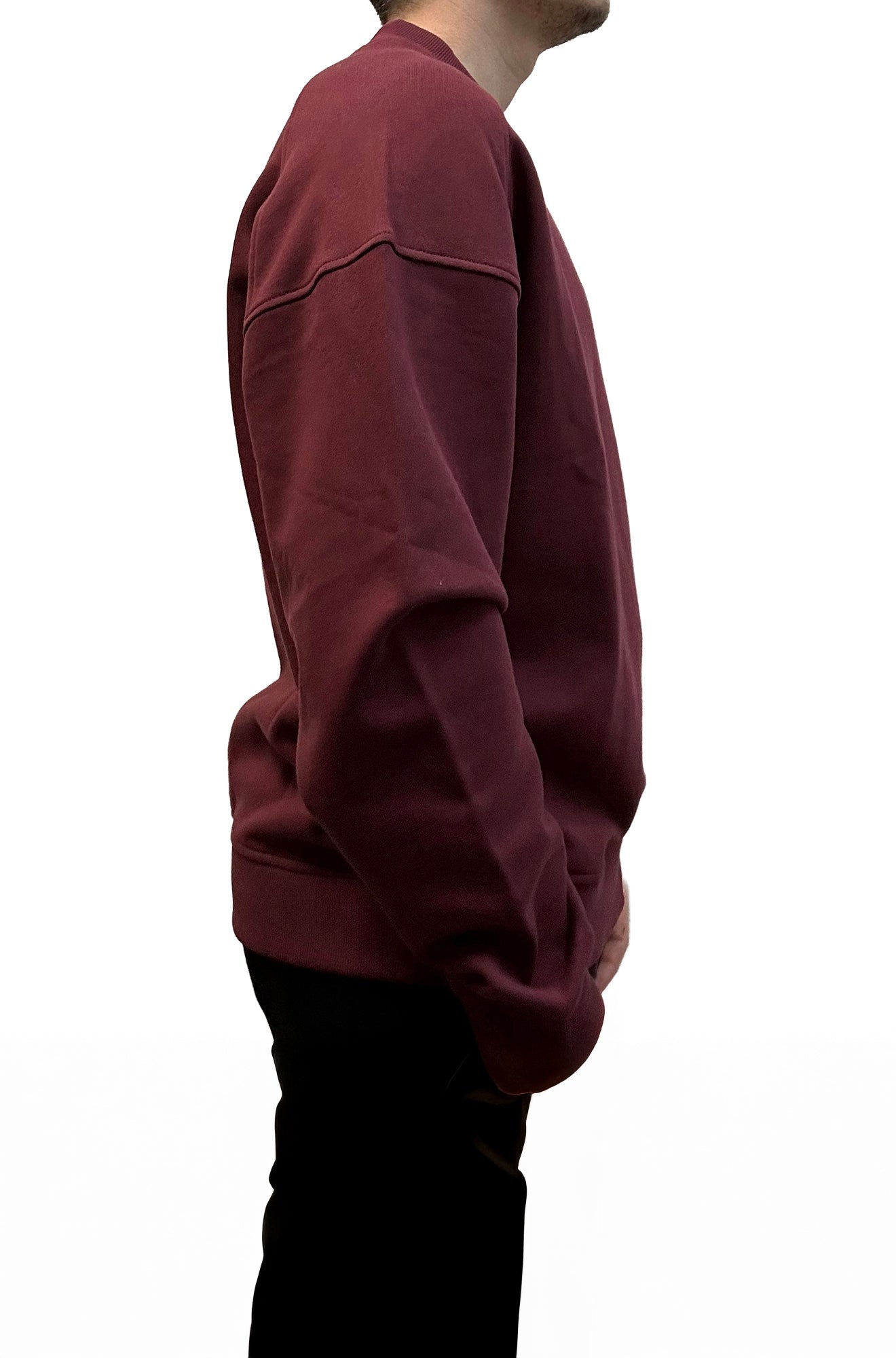 Chandail manches longues pour homme par HUGO BOSS | 50546672 Rouge foncé | Boutique Vvög, vêtements mode pour homme et femme