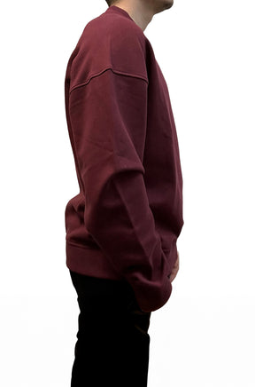 Chandail manches longues pour homme par HUGO BOSS | 50546672 Rouge foncé | Boutique Vvög, vêtements mode pour homme et femme