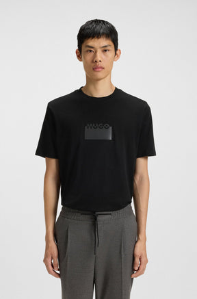 T-Shirt pour homme par HUGO BOSS | 50546867 Noir | Boutique Vvög, vêtements mode pour homme et femme
