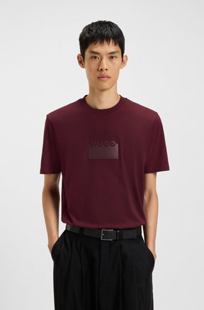 T-Shirt pour homme par HUGO BOSS | 50546867 Rouge Foncé | Boutique Vvög, vêtements mode pour homme et femme