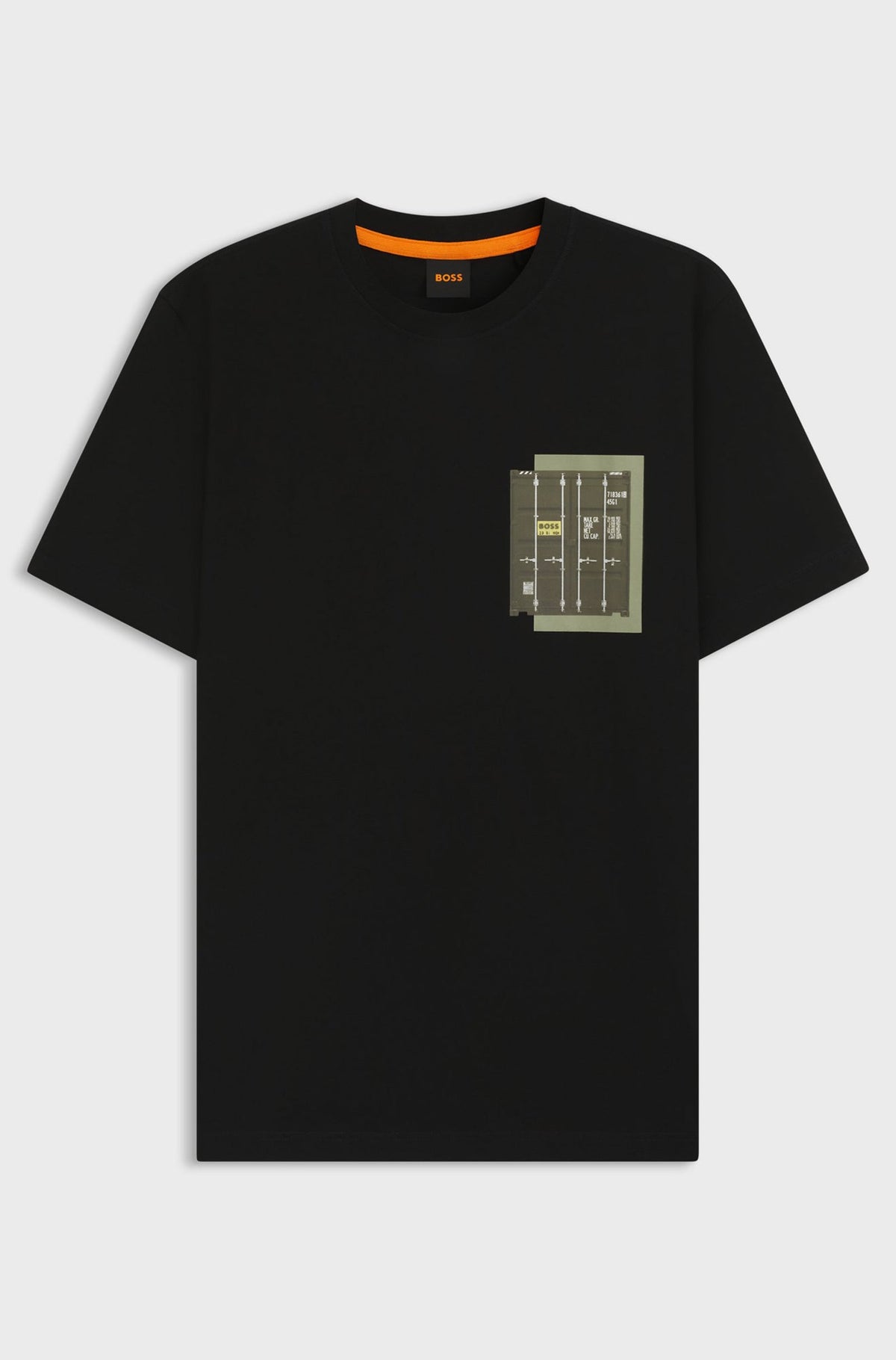 T-Shirt pour homme par HUGO BOSS | 50546920 Noir | Boutique Vvög, vêtements mode pour homme et femme