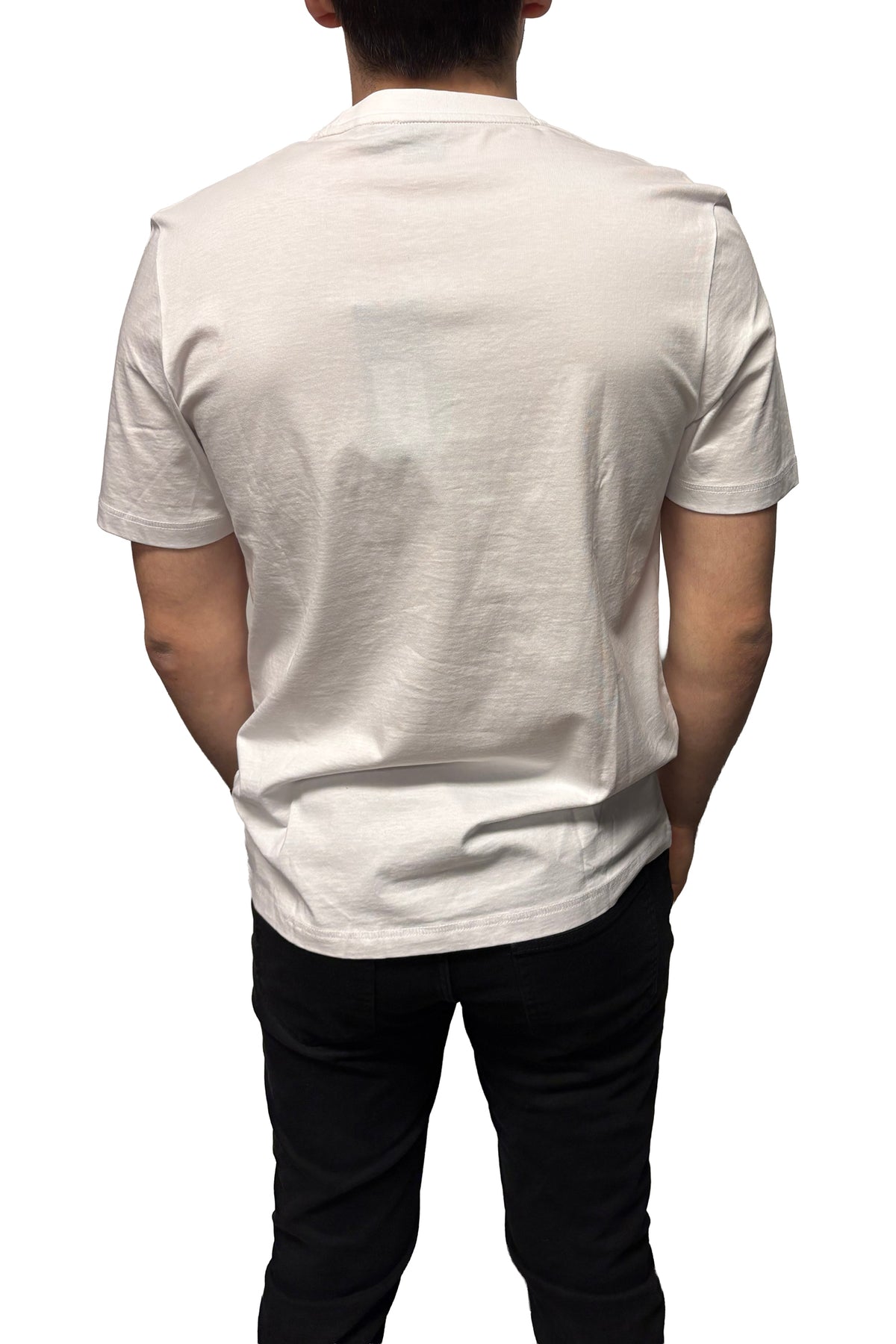 T-Shirt pour homme par HUGO BOSS | 50546920 Blanc | Boutique Vvög, vêtements mode pour homme et femme