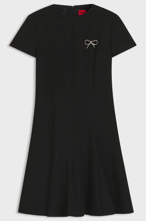 Robe pour femme par HUGO BOSS | 50547221 Noir | Boutique Vvög, vêtements mode pour homme et femme